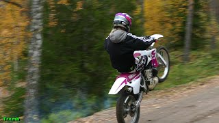 Yamaha YZ250 1991  First Test Ride