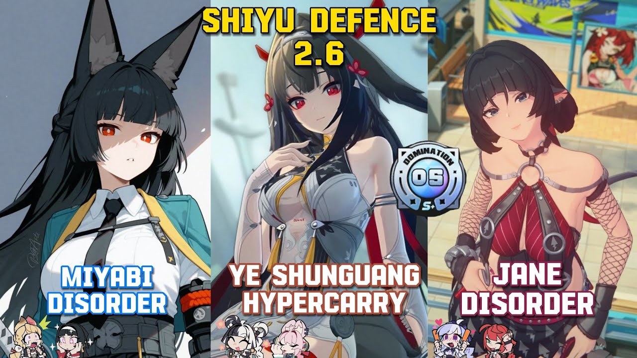 New Shiyu Defence 2.6 | M0 Miyabi, M0 Ye Shunguang & M0 Jane Doe | Zenless Zone Zero 