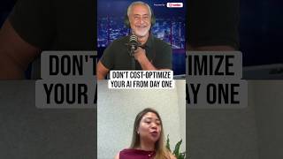 Don't Cost-Optimize Your AI From Day One