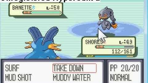 Pokemon Ruby Destiny Vs Elite 4 part 3