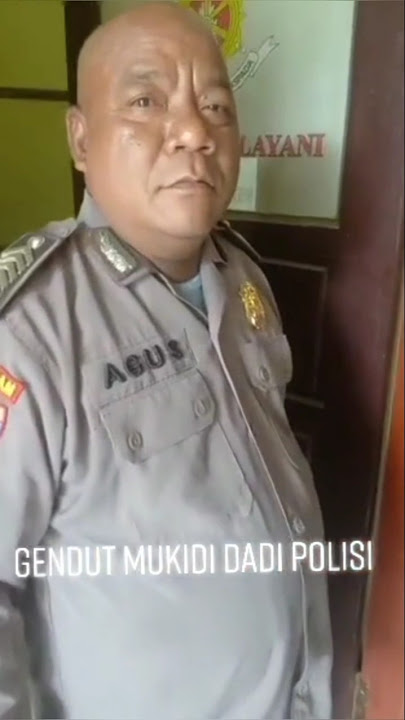 GENDUT & MUKIDI MACAK POLISI #lucu #komedi #ngakak #wokochannel #gendut #mukidi