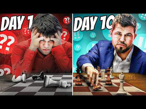 I Trained with Chess Masters for 10 Days to DESTROY My Friend! thumbnail
