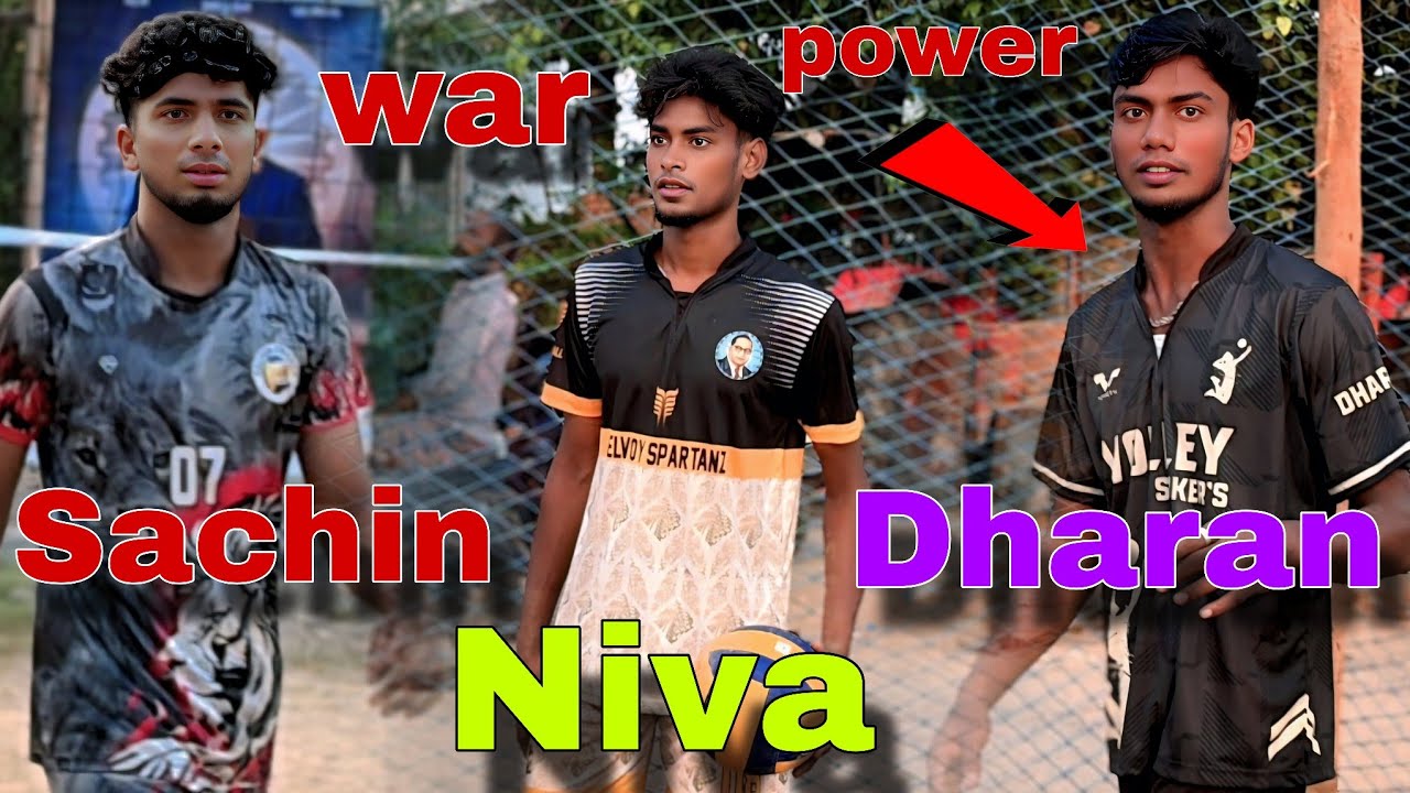 High voltage 💥 | Sachin friends vs Gurunadha friends | don't miss it 🥵💯 #suryavolleys #video