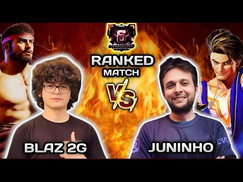 SF6 ▰ Blaz Ryu ( Ryu ) VS Juninho ( Luke) Most Recent Match  ▰ High Level Gameplay