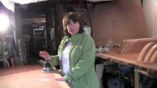 Bubinga wine tasting table - Part 1 of 3