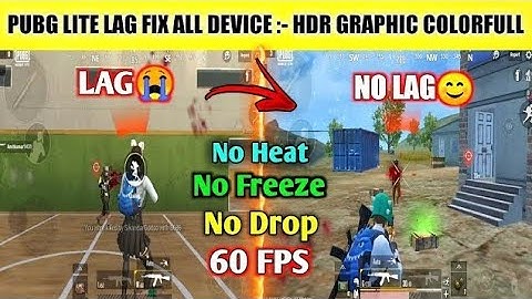 How to Fix Lag in Pubg Mobile Lite 0.21.0 | 100% reduce Lag latest Version | 🔥🔥 |