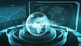 Broadcast Graphics Holographic Planet | Motion Graphics - Videohive template