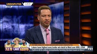 UNDISPUTED | Chris Broussard on: Faith in AD and LeBron duo immediately forming best team in West?