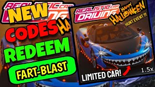 All New Realistic Car Driving Codes! Roblox car games