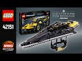 LEGO Technic Yellow Executor Super Star Destroyer MOC (42151)[400 pcs] Alternate Build | Tutorial
