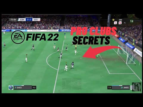 FIFA 22 Pro Clubs Secrets You Should Know (Part 1 ) #shorts