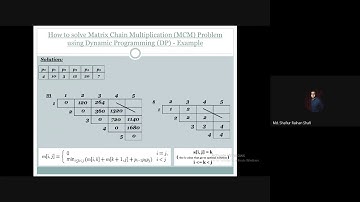Matrix Chain Multiplication (MCM) by Dynamic Programming (DP) | Worked Out Example - Part#2 [Bangla]