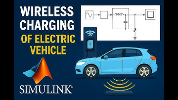 Wireless Charging of Electric Vehicle using MATLAB Simulink | WPT EV Simulation