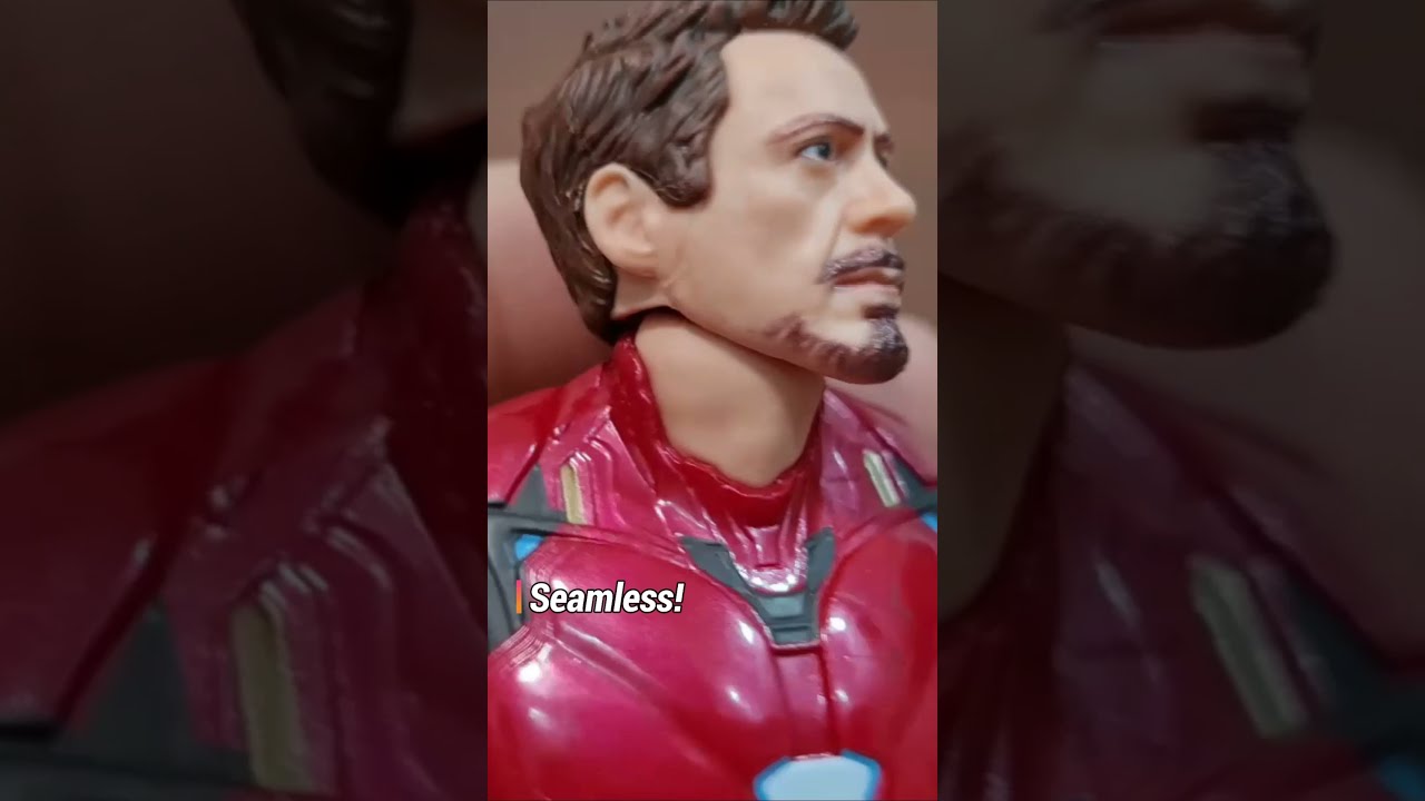 Marvel Legends Infinity Saga Iron Man Mark 85 Tony Stark head and neck sculpt 
