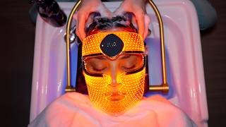 Asmr: Luxury High-tech Led Facial, Ice Bath, Onsen, Ear Cleaning & Head Water Massage