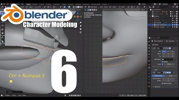 Blender Character Tutorial - Part 6 (Mouth & Teeth)