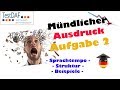 TestDaF. Mündlicher Ausdruck. Aufgabe 2. Mögliche Antwort