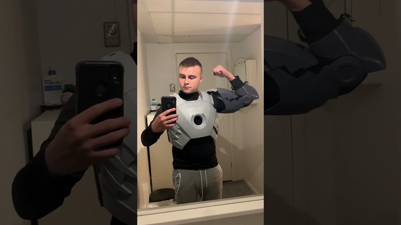 MY IRON MAN SUIT JOURNEY (2013-2023) #shorts #3d #3dprinting #cosplay #marvel #ironman #superheroes