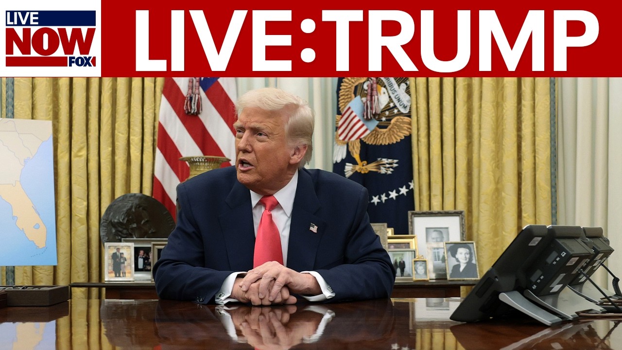 LIVE: Trump speaks from oval office as he weighs new strikes on Iran