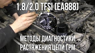 Методы диагностики растяжения цепи ГРМ 1.8/2.0 TFSI (EA888)