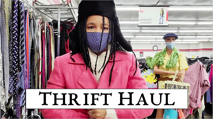 Come Thrift with Me | Thriftmas Day 6 |Styling Try-on Haul |  Model Image