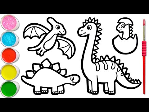 Video: Nama dinosaur. Foto dengan tajuk