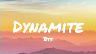 BTS - Dynamite (lyrics)