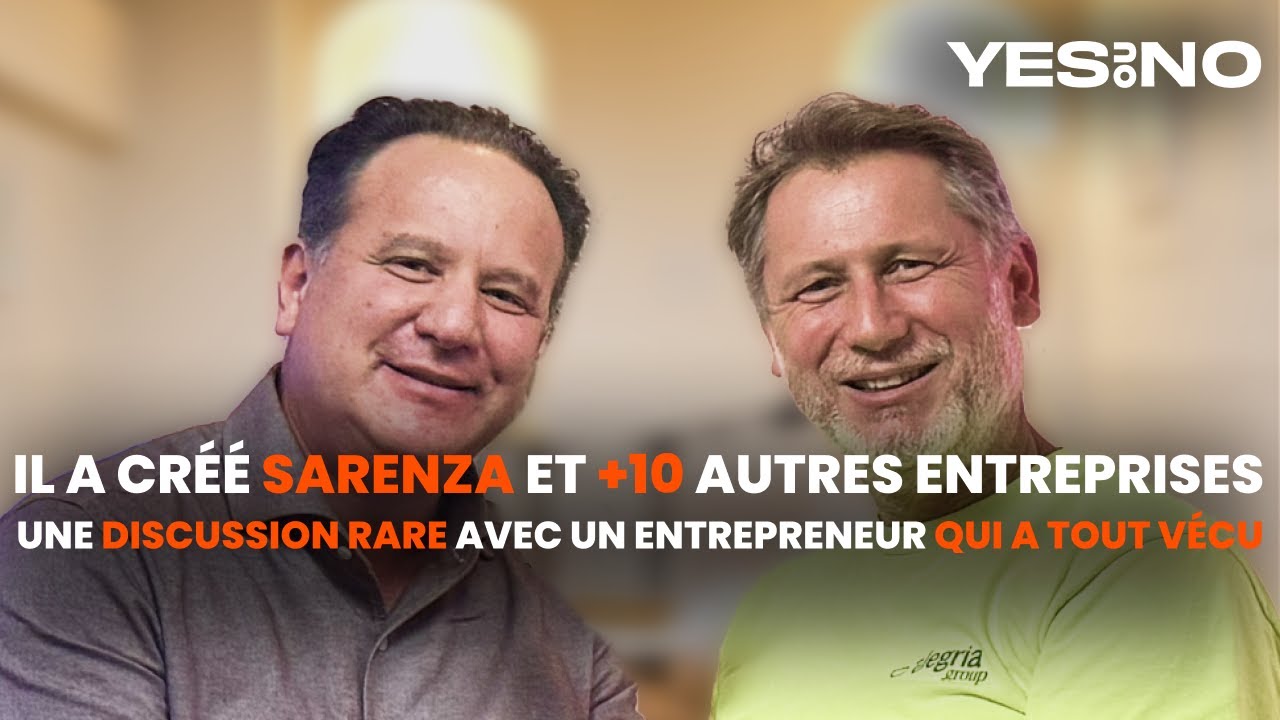 L’HISTOIRE INCROYABLE DU COFONDATEUR DE SARENZA : RENCONTRE AVEC FRANCIS LELONG