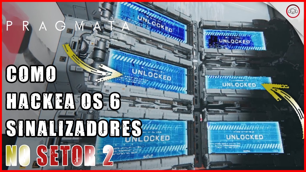 Miniatura do vídeo Pragmata, Como Hackea os 6 sinalizadores sector 2 Fábrica de Produção em Massa | Super-dica
