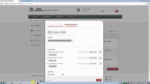 API Portal Tutorial 6: Create an App