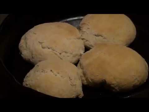 Cathead Biscuit on Woodstove