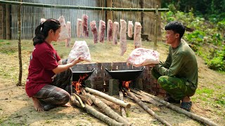 3 Days: COOKING OIL From Pork Fat | Preliminary recipe & Preserving 365 Days | Lý Thị Bình