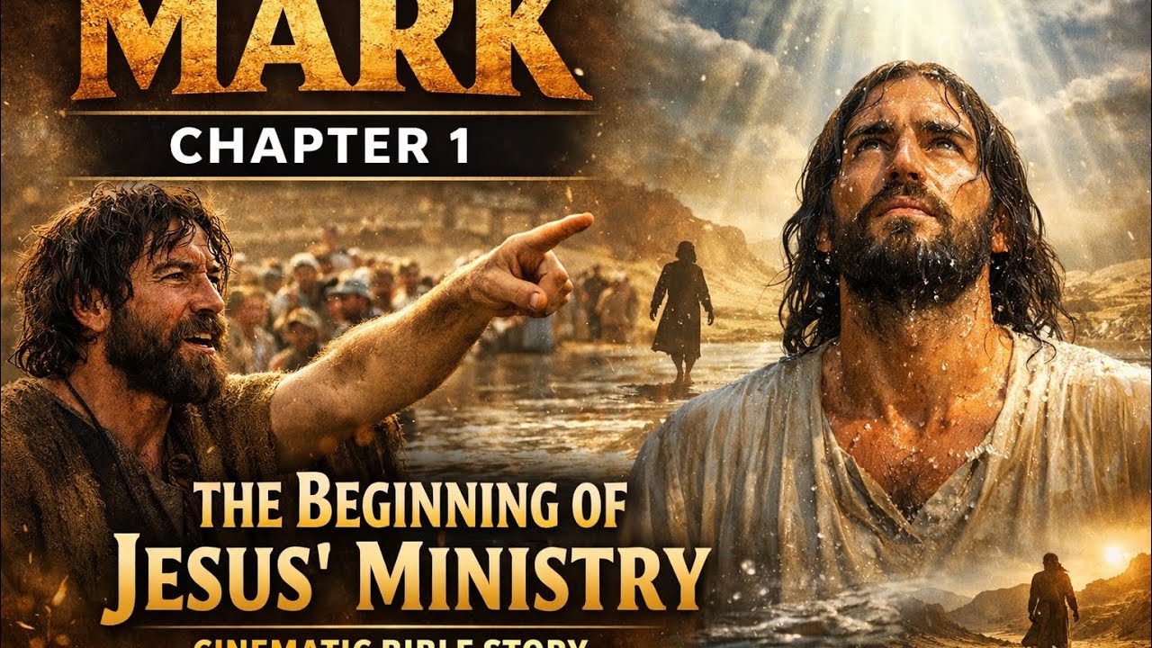 🔥 MARK Chapter 1 | The Beginning of Jesus’ Ministry (Cinematic Bible ...
