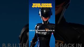 New B.r.u.t.e Gunner Back In Fortnite Itemshop