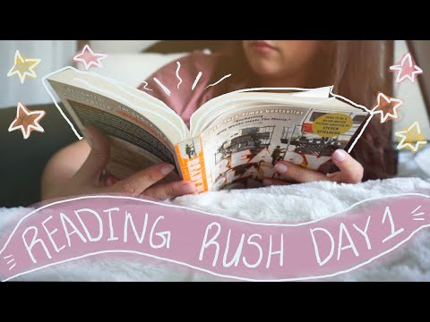 Reading Rush Day 1! | Ready Player One, Video Games, and Reading Sprints!