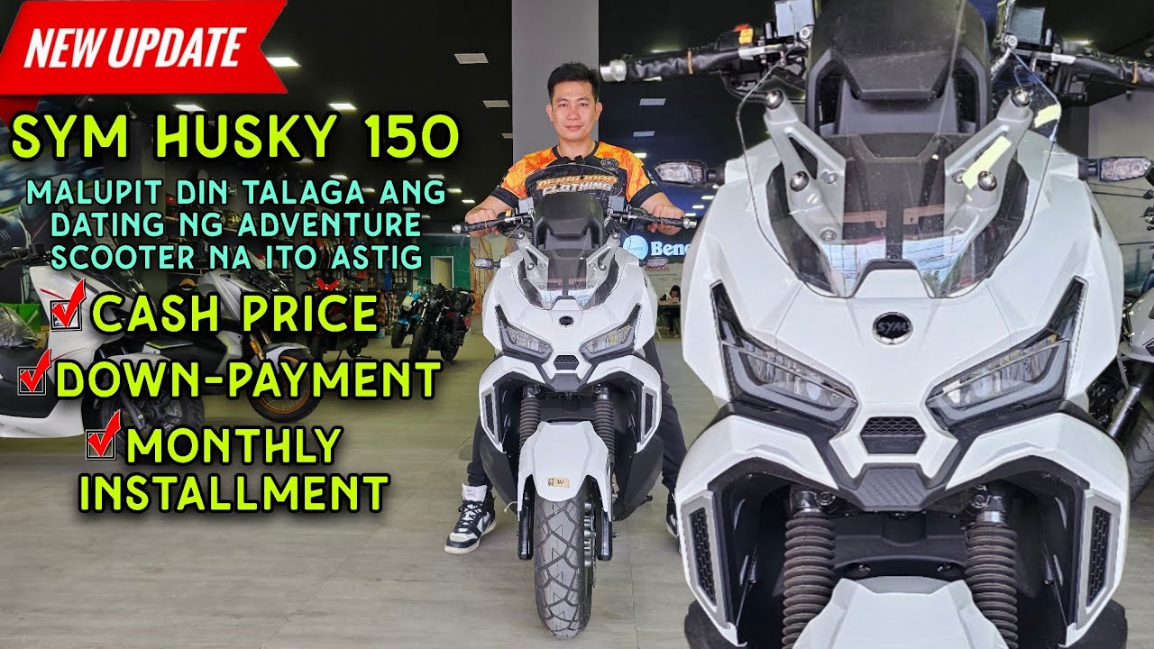 Sym Husky Adv 150 Adventure Scooter