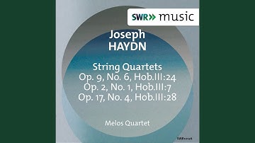 String Quartet No. 19 in C Minor, Op. 17 No. 4 Hob. III:28: I. Moderato