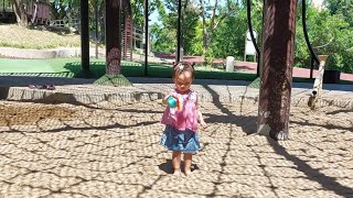 114\/10\/12南港公園(挖沙\/倒水\/蓋玩具城堡\/撿石頭樹枝果實\/溜滑梯\/看鴨子魚烏龜)🐸2Y1M17D
