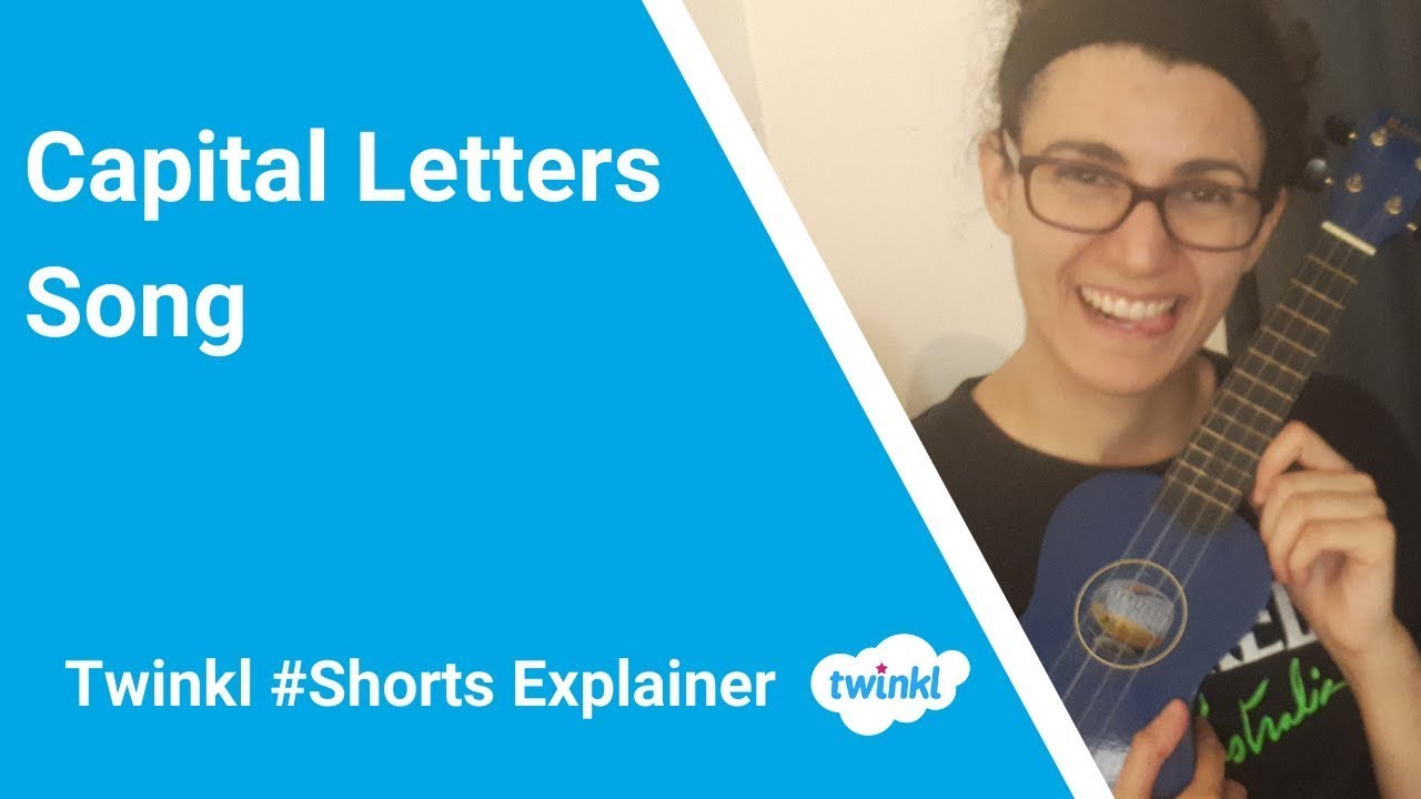 Capital Letter Song When to Use a Capital Letter shorts YouTube