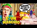 BIMBO STUPIDO si FINGE DONNA per TRUFFARMI..😂su Fortnite Salva Il Mondo