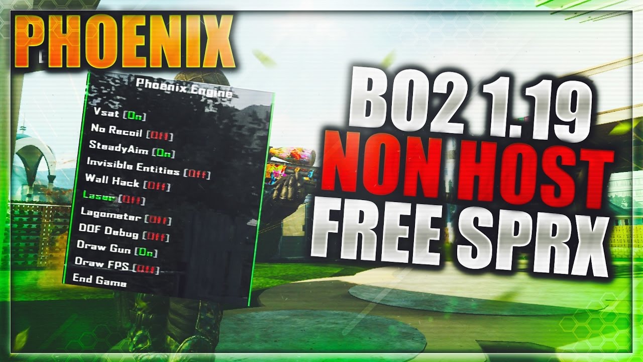 ⭐ [BO2/1.19] FREE PHOENIX ENGINE SPRX (Pre,Non,Host) + DOWNLOAD ⭐ - YouTube