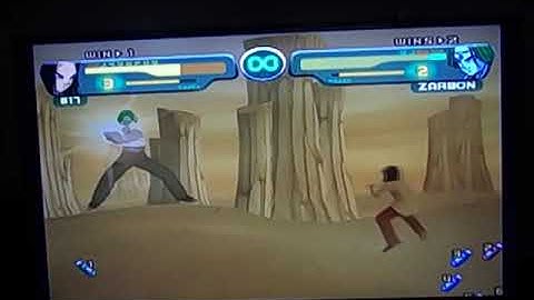 Dragon Ball Z Budokai(Gamecube)- Android 17 vs Zarbon II
