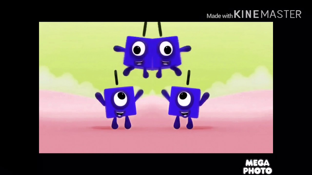 Numberblocks Theme Song In Conga Busher - YouTube