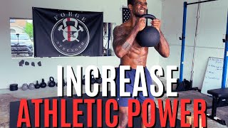 HOW TO TRAIN FOR EXPLOSIVE POWER AND SPEED| VERY IMPORTANT KETTLEBELL MOVE
