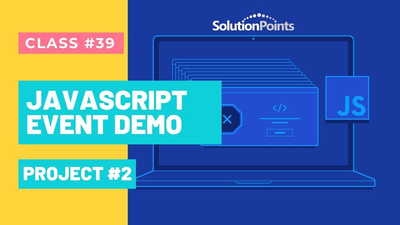 JavaScript Event Demo | Project #2 - YouTube