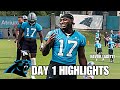 Carolina Panthers ROOKIE Minicamp Day 1 Highlights; Xavier Lagette *FIRST LOOK* Showing QUICK BURST!