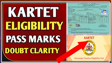 KAR TET Pass Marks Clarity LIVE Update | Category-Wise Eligibility Explained|students solution