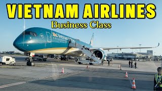 Vietnam Airlines Business Class, Ho Chi Minh-City (SGN) - Paris (CDG), Airbus A350-900