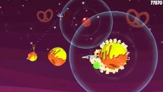 Angry Birds Space Utopia 4-10 walkthrough 3 stars video HD gameplay IPhone 4S Samsung