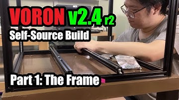 Voron v2.4r2 3D Printer Build, Part 1: The Frame